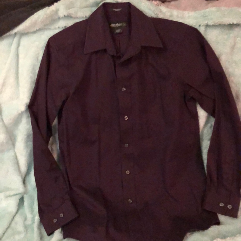Eddie Bauer button down shirt classic fit size S